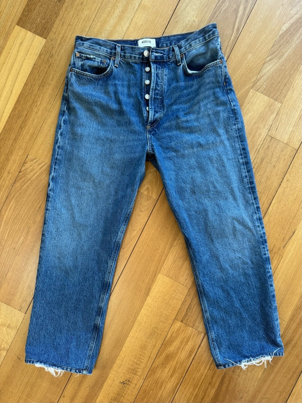 Agolde women’s 90’s pinch waist Button-Fly Jeans 31